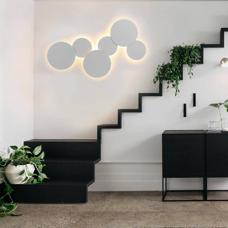 Round LED Eclipse Wall Sconce (Single Unit) Norenza