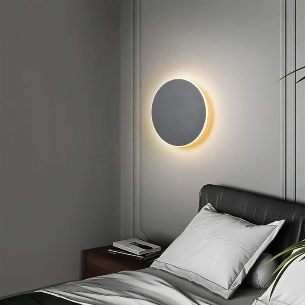 Round LED Eclipse Wall Sconce (Single Unit) Norenza