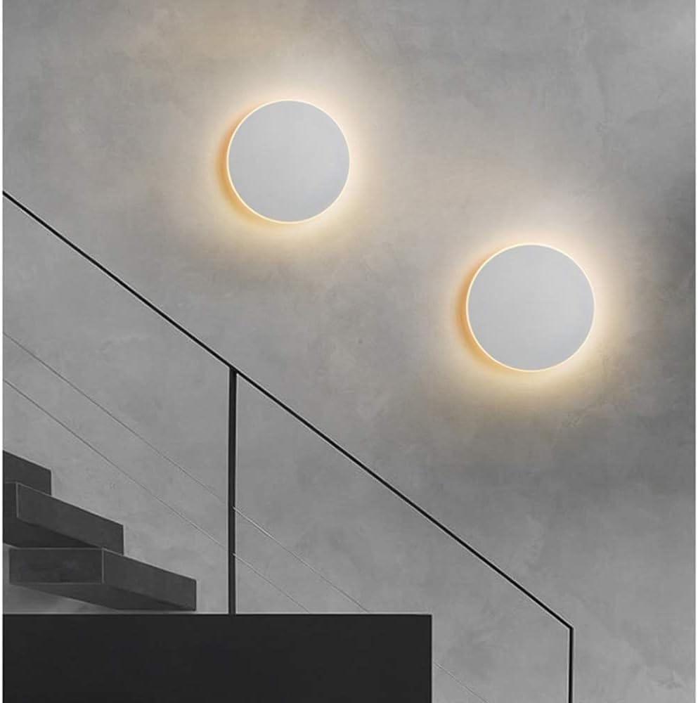 Round LED Eclipse Wall Sconce (Single Unit) Norenza