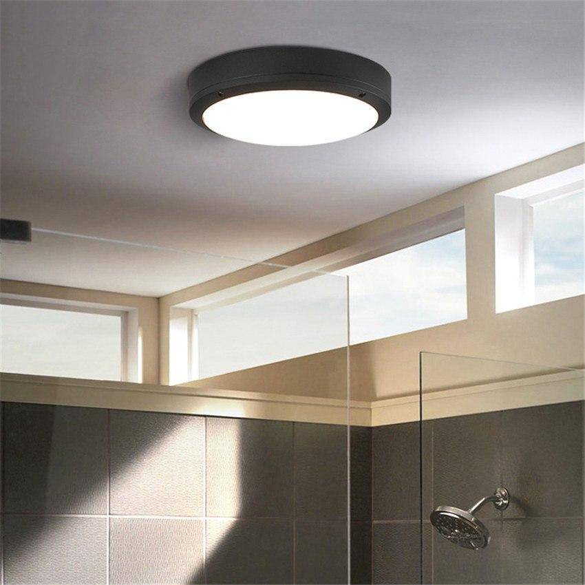 Round LED Outdoor Ceiling Light - Atmosphere Norenza