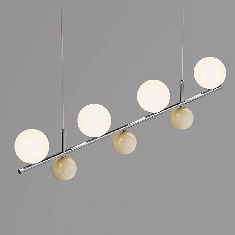 Round LED Suspension Chandelier for Dining Table Norenza