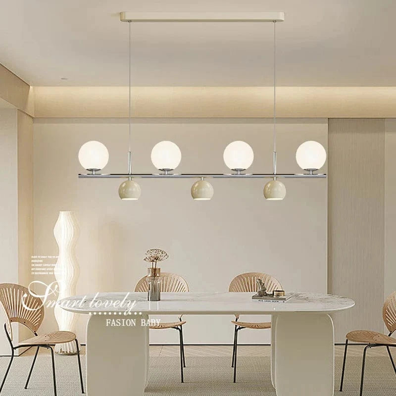 Round LED Suspension Chandelier for Dining Table Norenza