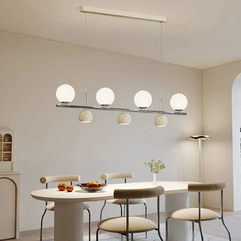 Round LED Suspension Chandelier for Dining Table Norenza