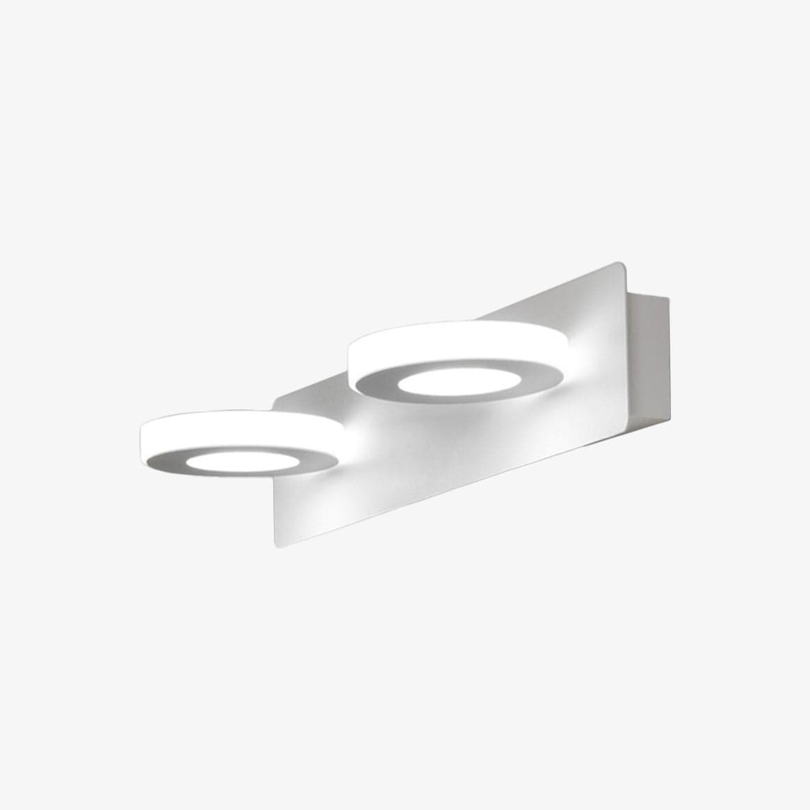 Round LED Wall Light for Art and Mirror 2 lights – 12.6 in Norenza