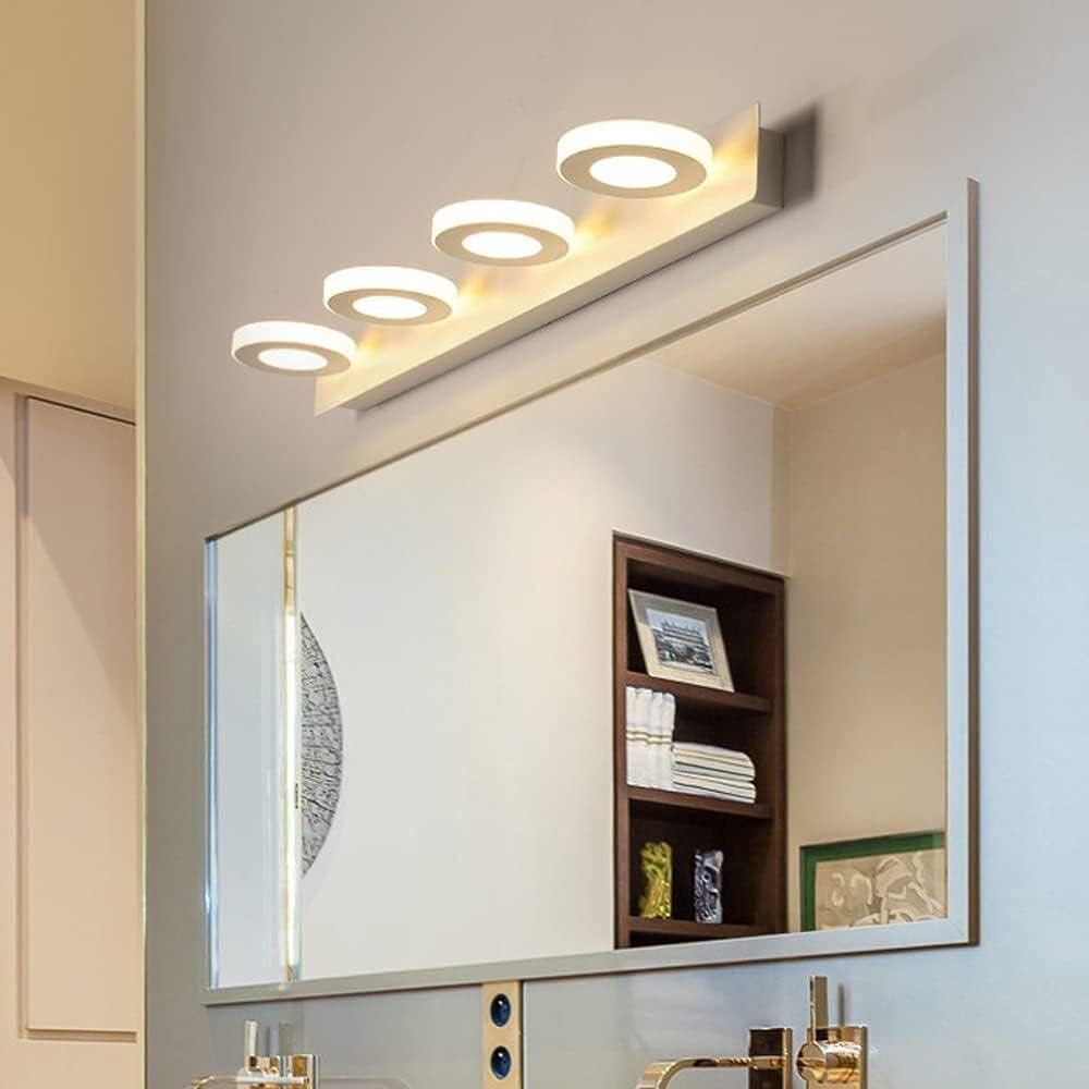 Round LED Wall Light for Art and Mirror Norenza