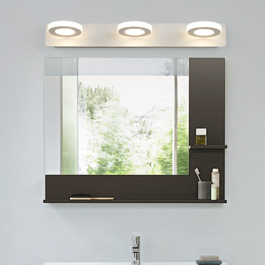 Round LED Wall Light for Art and Mirror Norenza