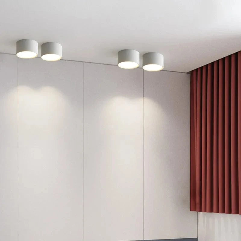 Round Metal LED Ceiling Spotlight Norenza