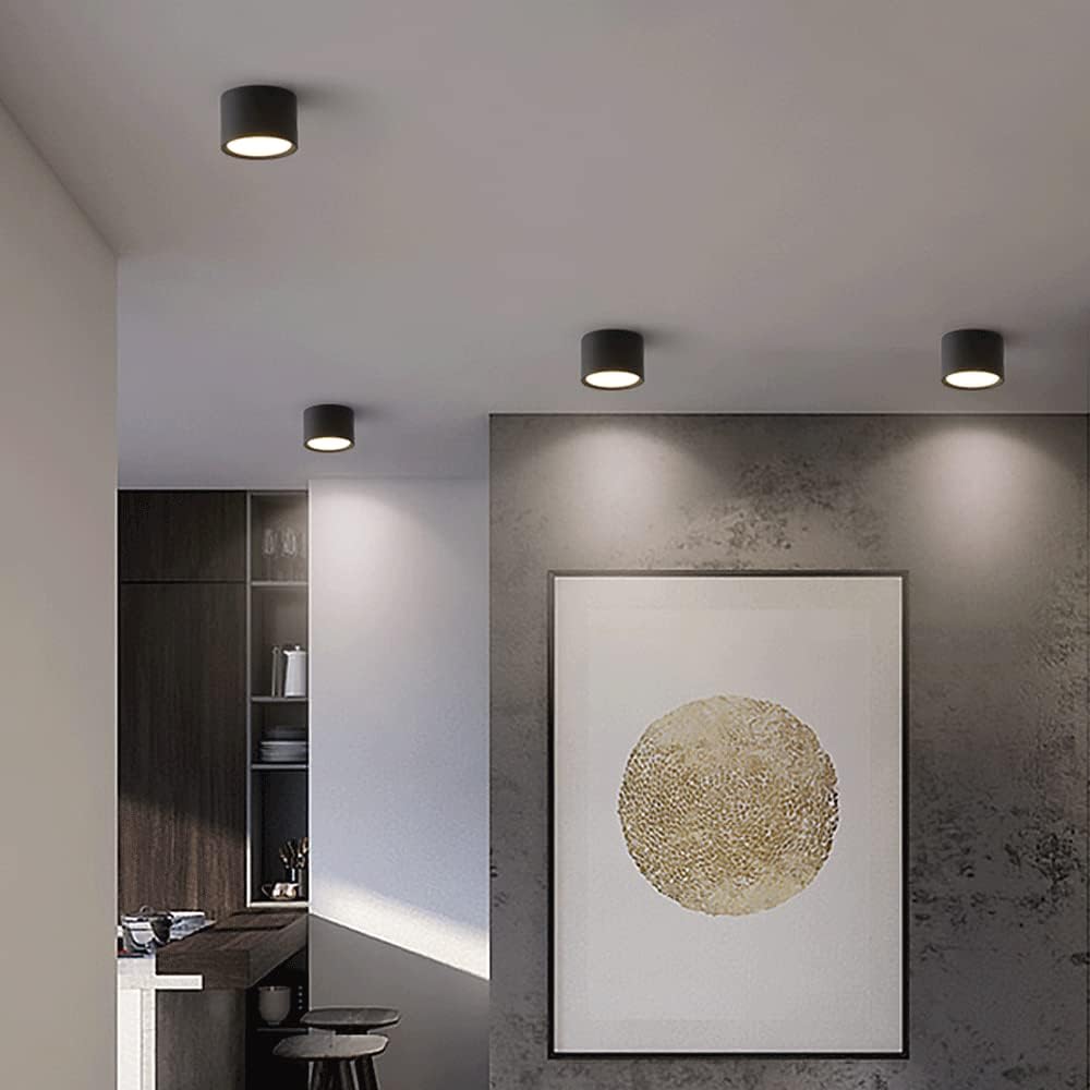 Round Metal LED Ceiling Spotlight Norenza