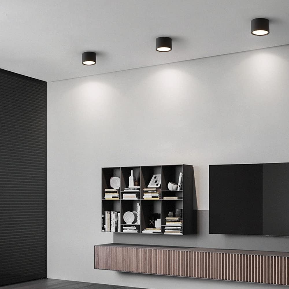 Round Metal LED Ceiling Spotlight Norenza