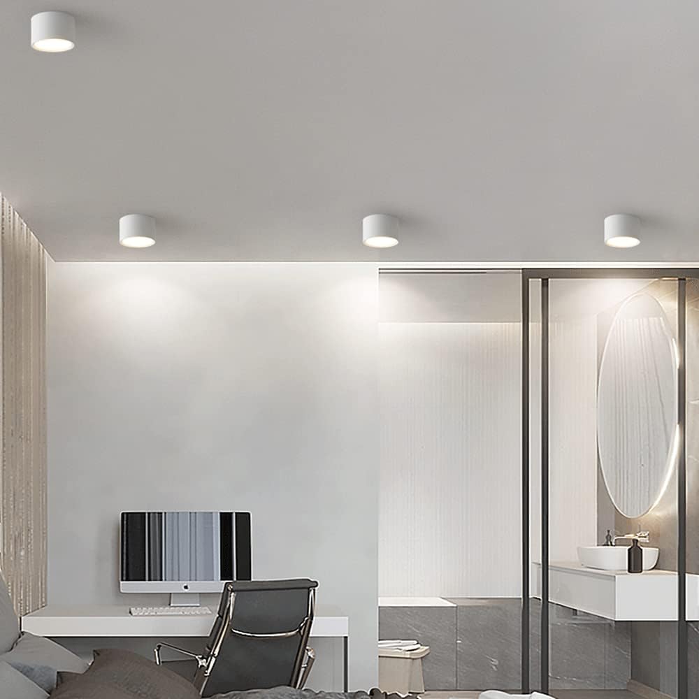 Round Metal LED Ceiling Spotlight Norenza