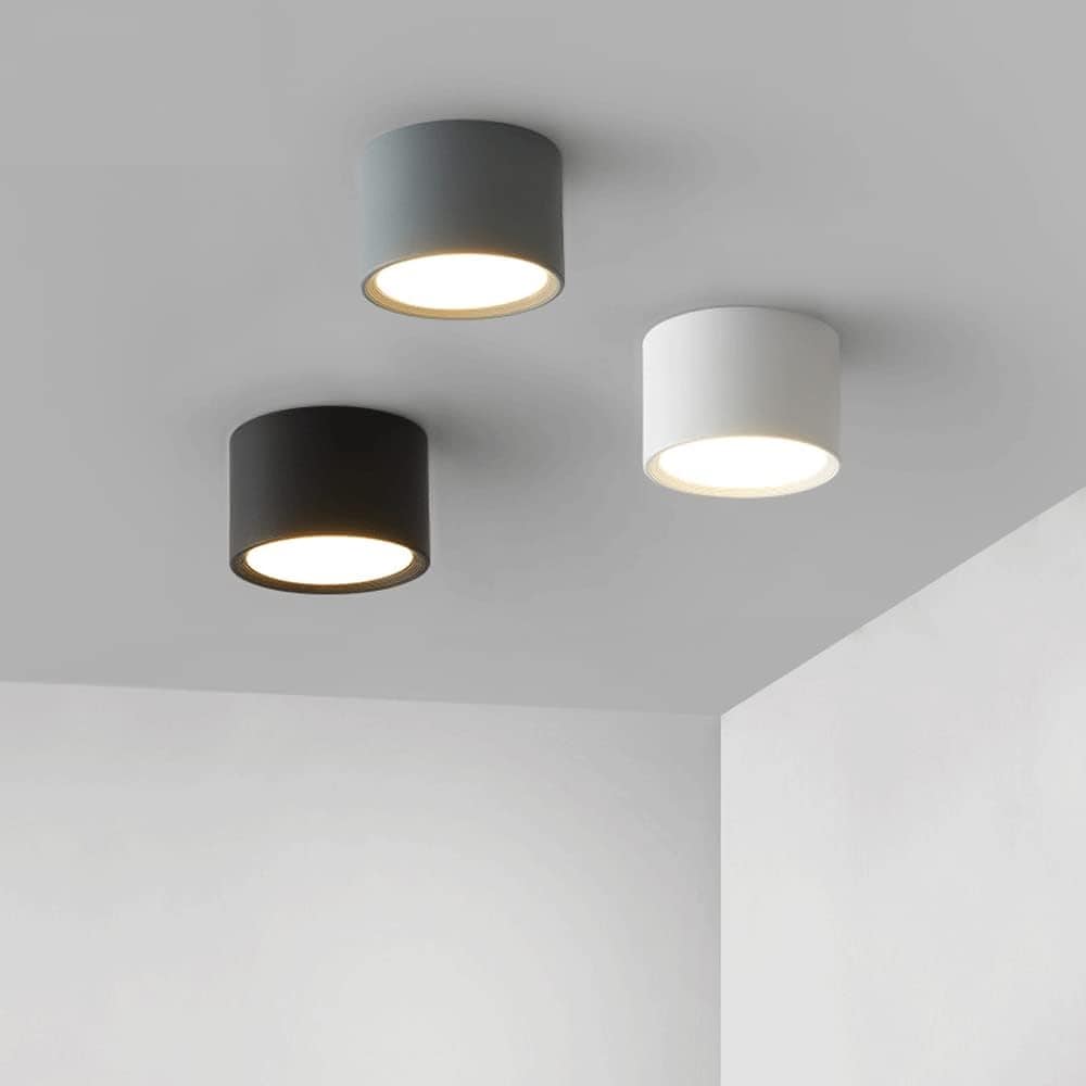 Round Metal LED Ceiling Spotlight Norenza