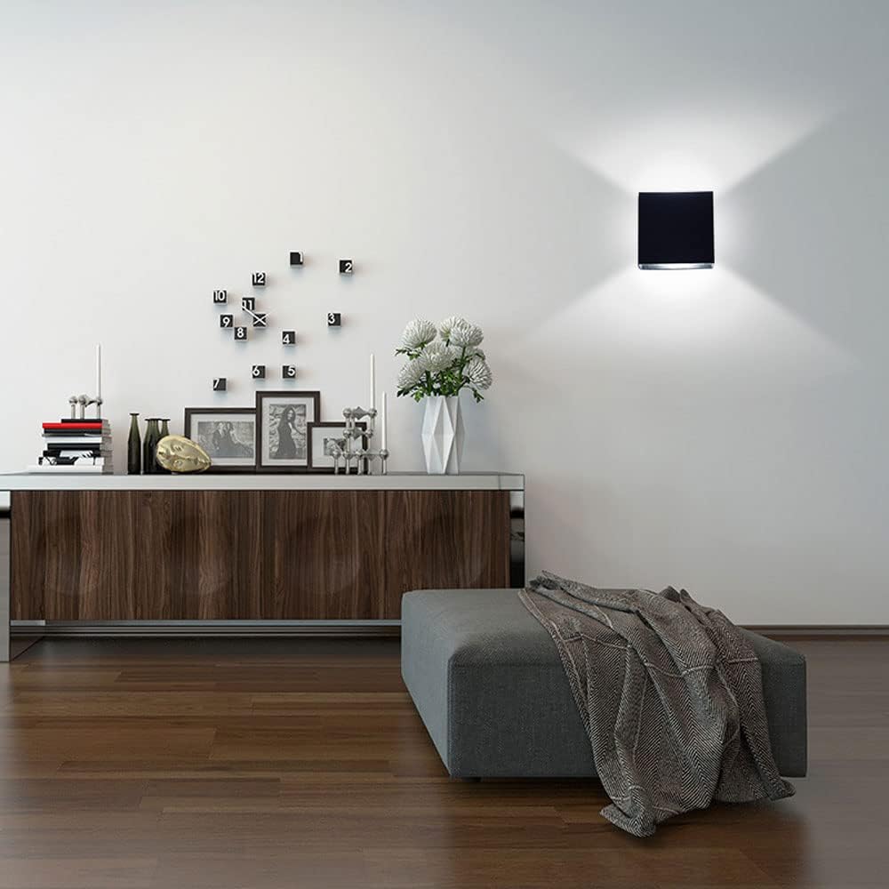 Rounded Edge Colorful LED Wall Cube Light Norenza