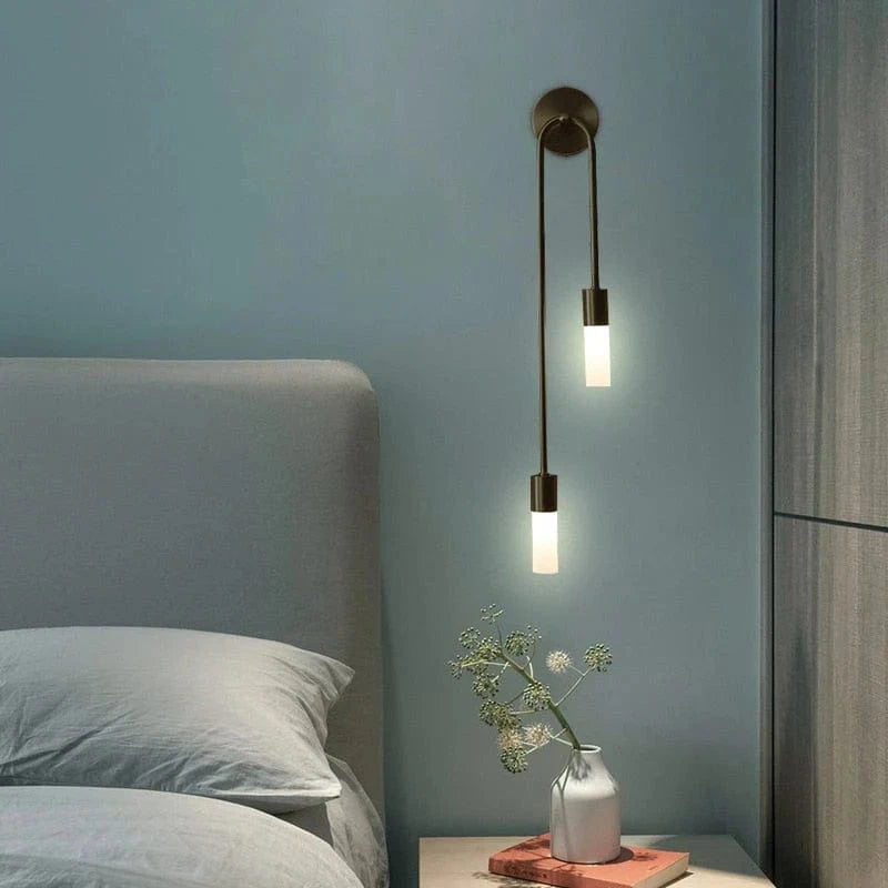 Sally Minimalist U-Shaped LED Wall Sconce Norenza