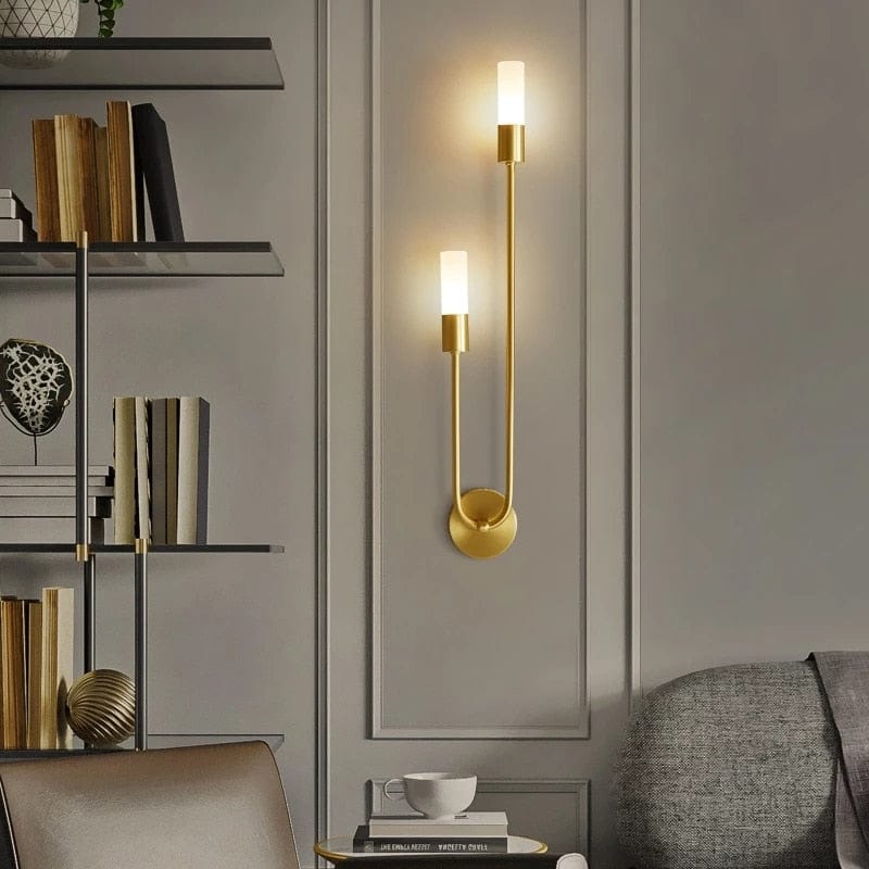 Sally Minimalist U-Shaped LED Wall Sconce Norenza