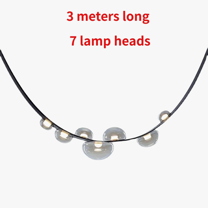 Modern Leather Pendant Light with LED - Sandyha Style