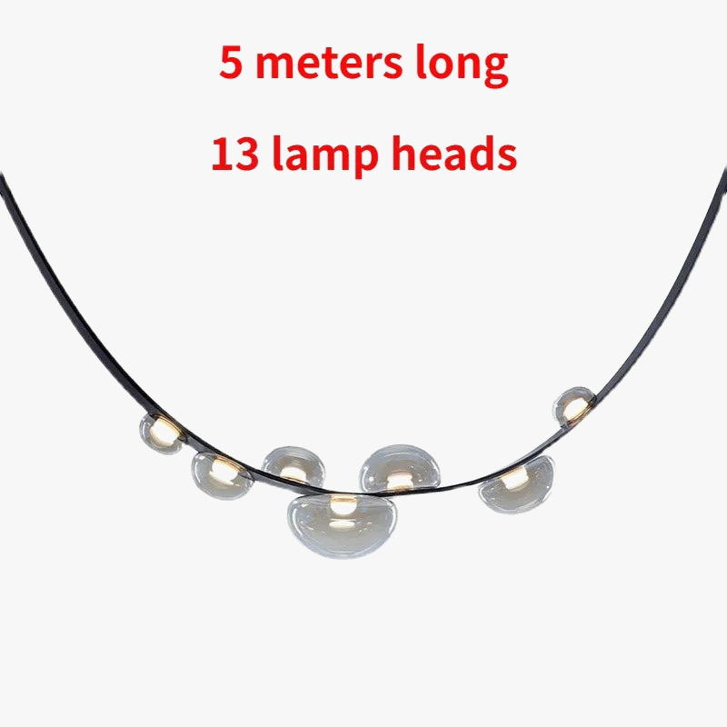 Modern Leather Pendant Light with LED - Sandyha Style