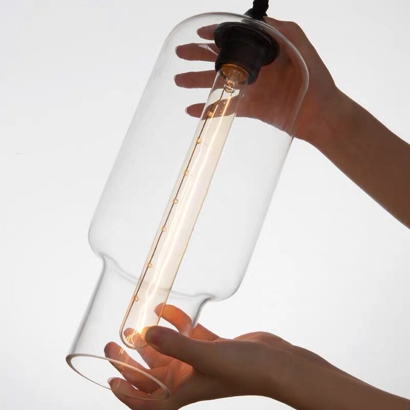 Scandinavian Glass Pendant Lights in Various Shapes Norenza