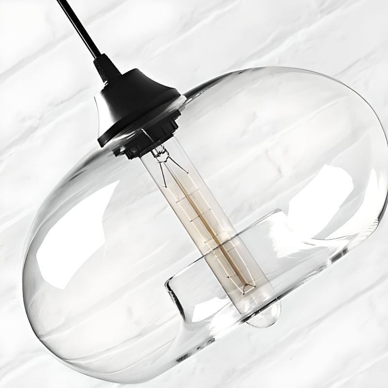 Scandinavian Glass Pendant Lights in Various Shapes Norenza