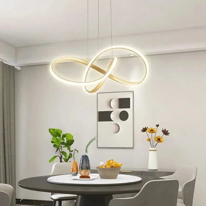 Scandinavian Minimalist LED Chandelier Norenza