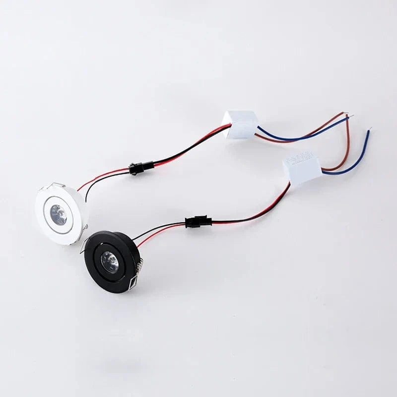 Set of 10 Adjustable Integrated Mini LED Spotlights Norenza