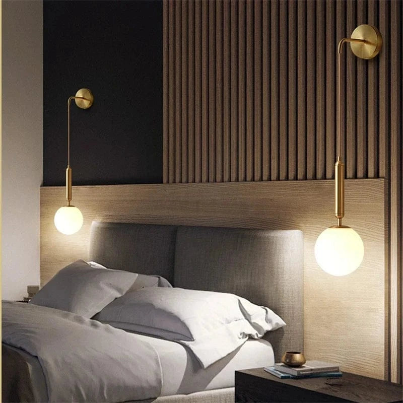 Simple and Modern Glass LED Wall Sconce Norenza