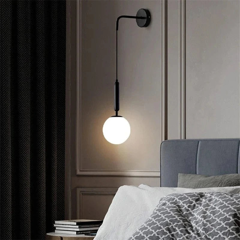 Simple and Modern Glass LED Wall Sconce Norenza