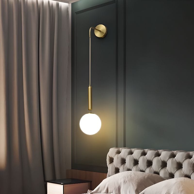 Simple and Modern Glass LED Wall Sconce Norenza