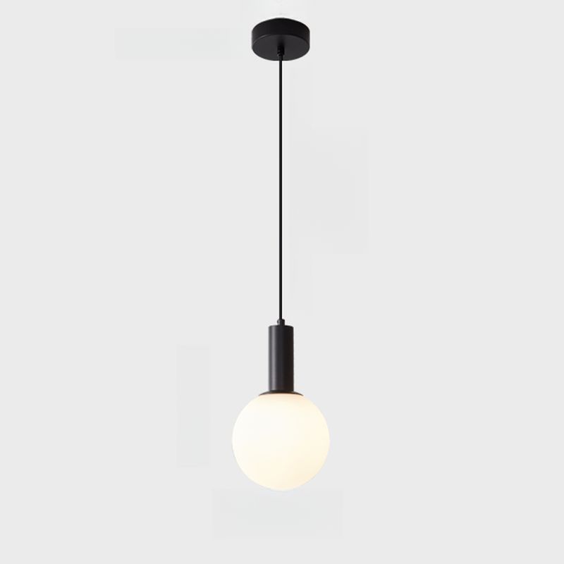 Simple Hanging Bedside Lamp for Interior Decoration Black Norenza