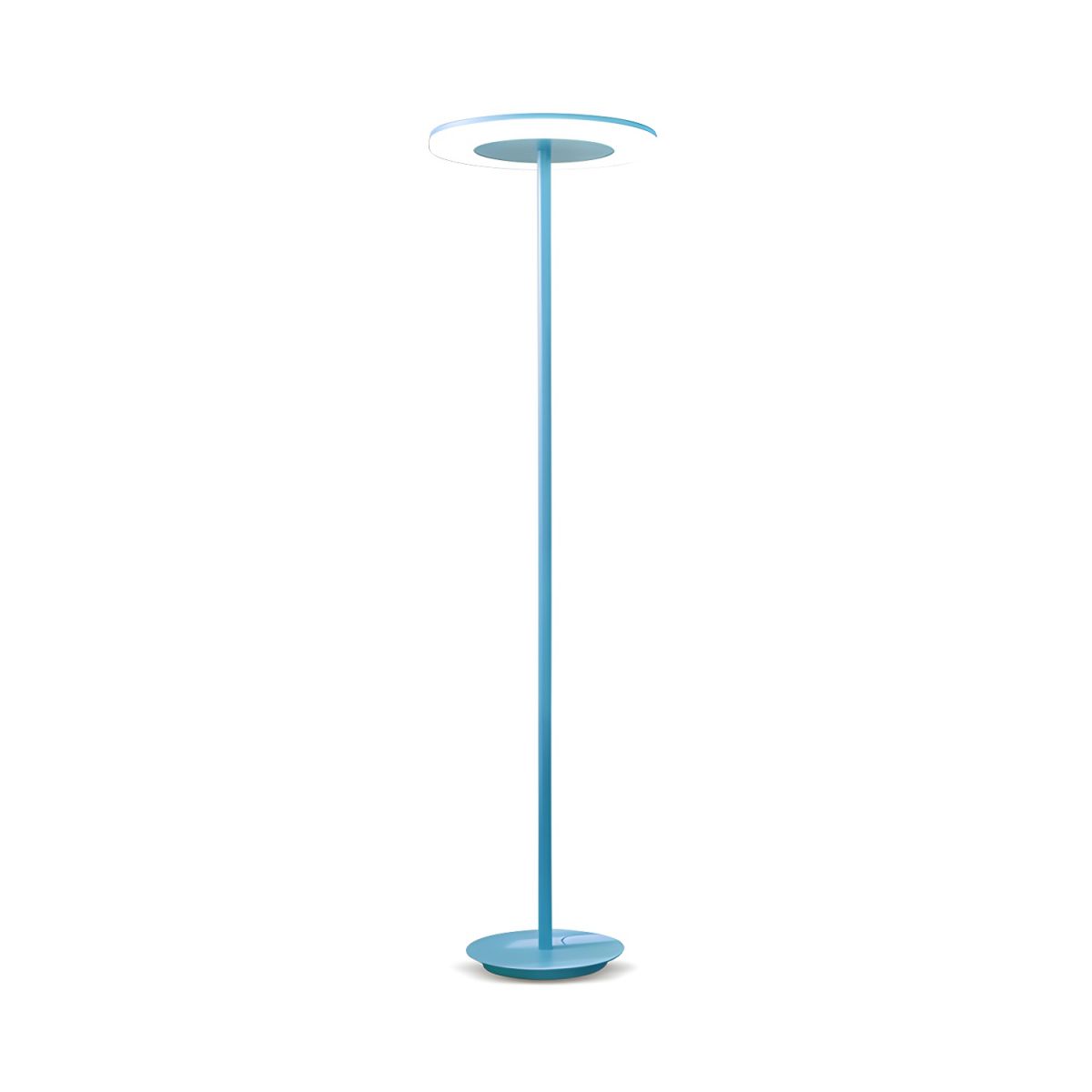Simplistic LED Mushroom Floor Lamp Blue Norenza