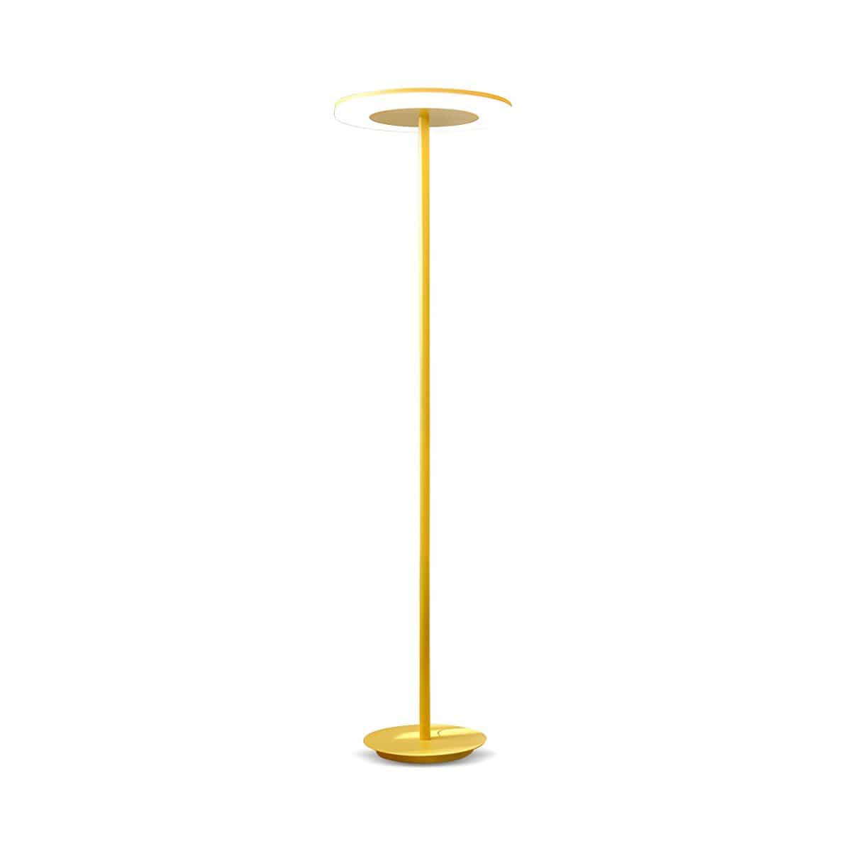 Simplistic LED Mushroom Floor Lamp Yellow Norenza