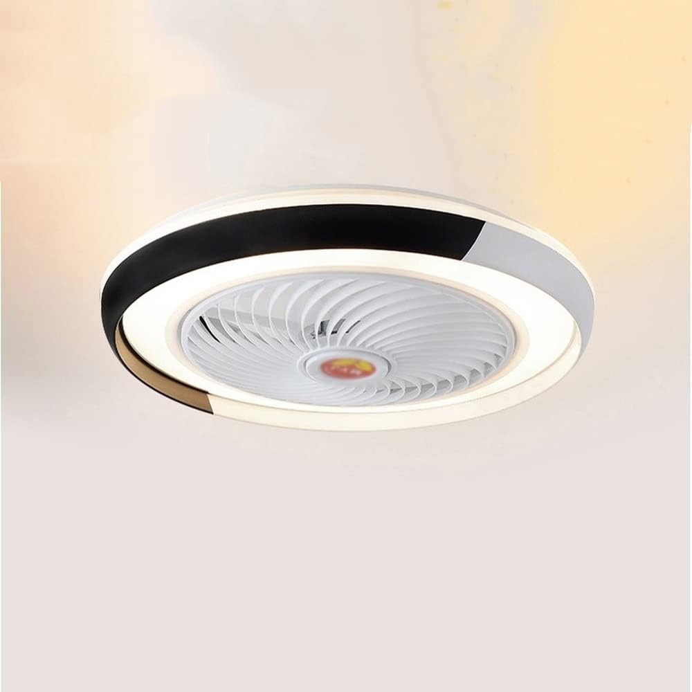 Smart Bluetooth Ceiling Fan with Light and Remote Control Black Norenza