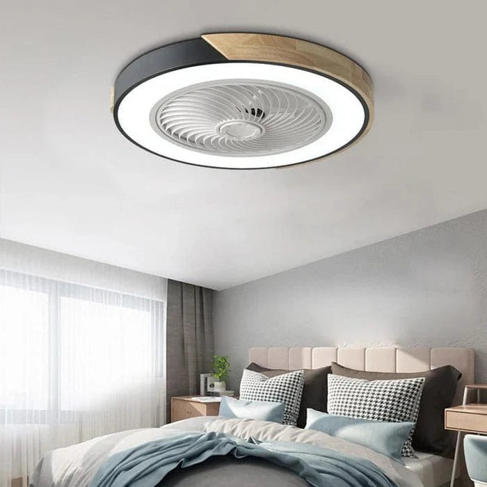 Smart Ceiling Fan with Light and Reversible Blades, 6 Speeds Norenza