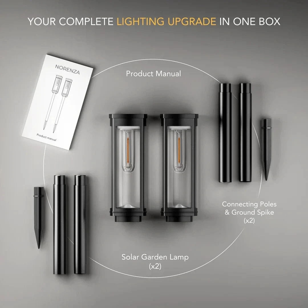 Solar LED Pathway Lights Norenza