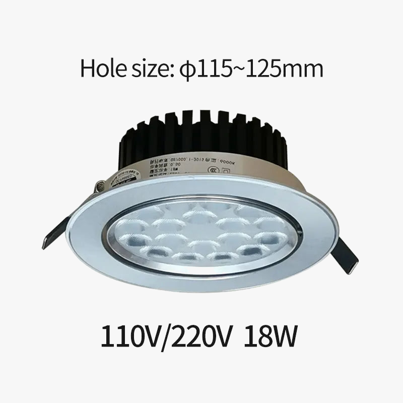 Super Bright Adjustable Angle LED Recessed Spot Light for Store