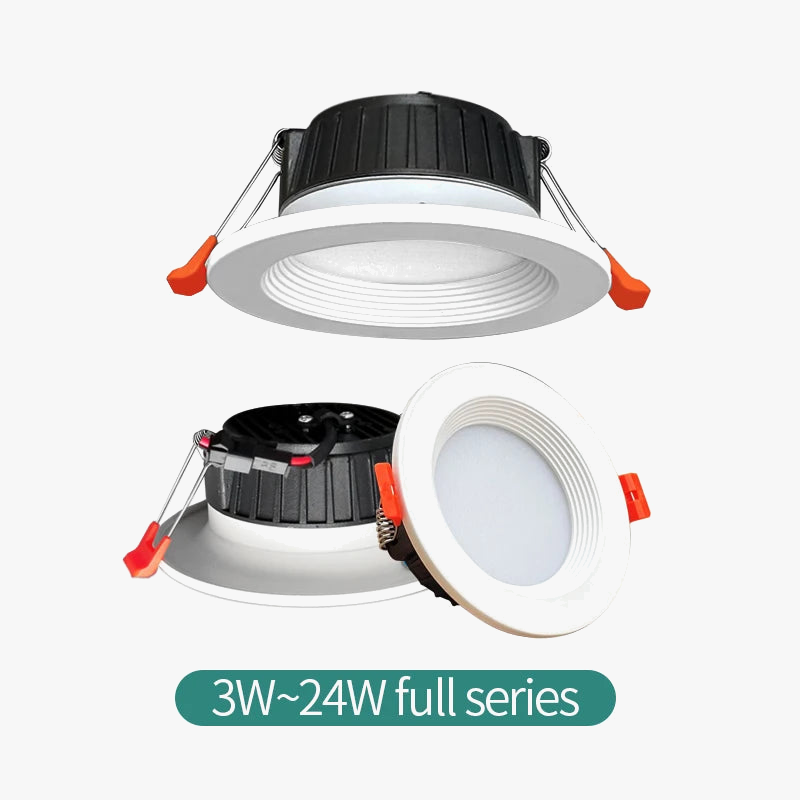 Ultra-Thin Recessed LED Spotlights for Modern Indoor Lighting
