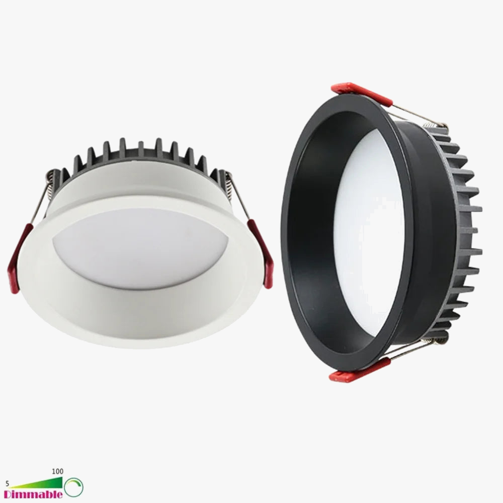 Dimmable Anti-Glare Recessed LED Spot Light for Indoor Use