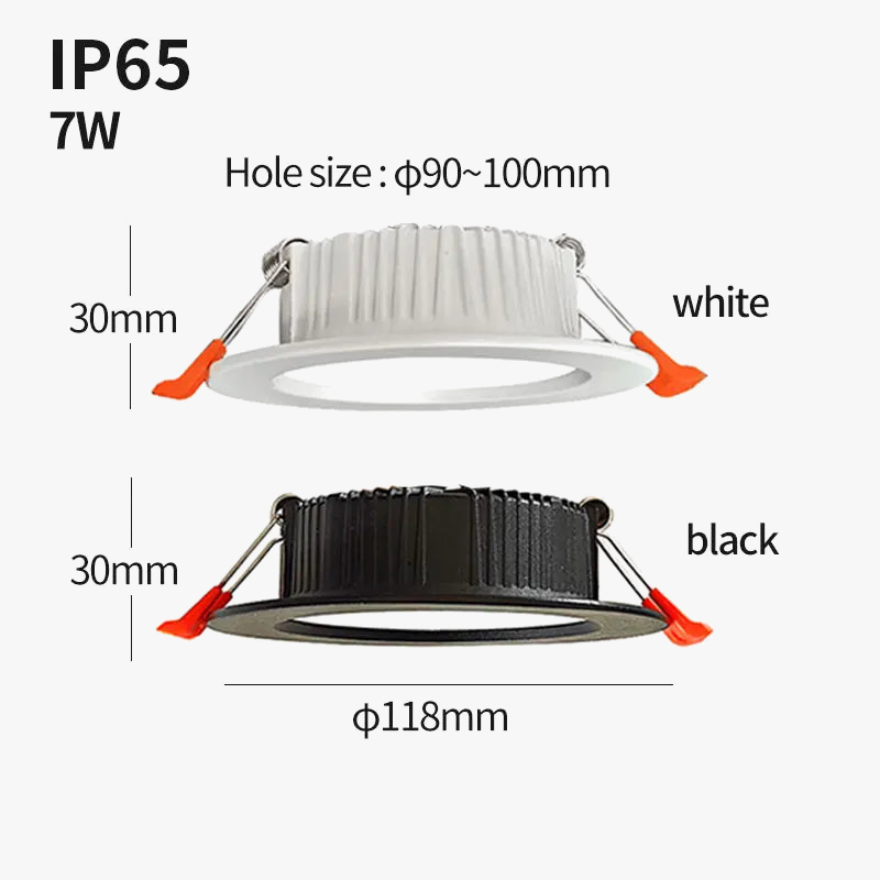 Waterproof LED Spotlights for Indoor and Outdoor Lighting