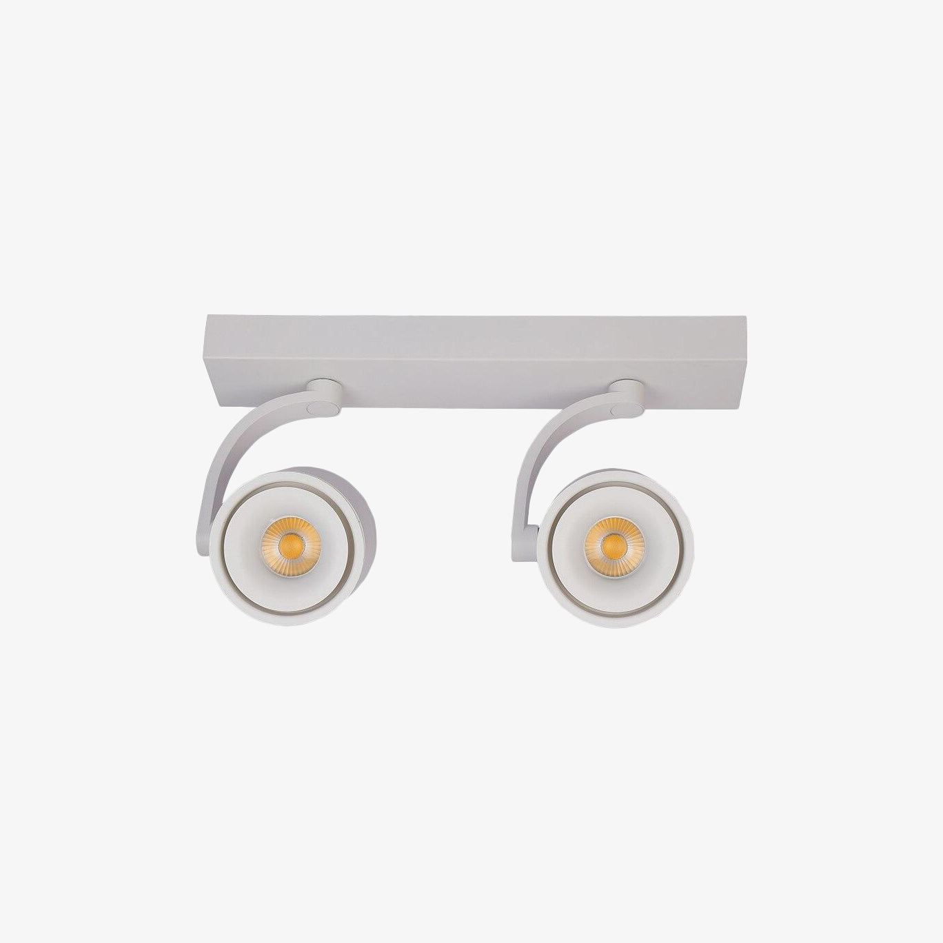 Modern LED Double Cone Spotlight with Rotating Body