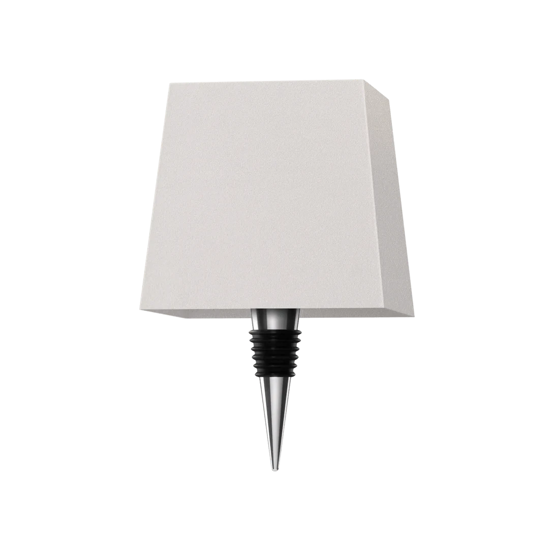 Square Bottle Lamp White Norenza