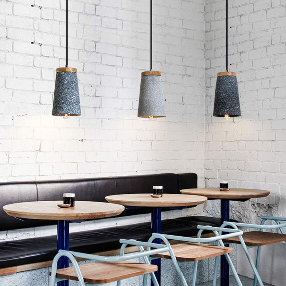 Stone Shade LED Suspension Design Light Norenza