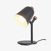 Stylish Branch Desk or Nightstand Lamp Black Norenza