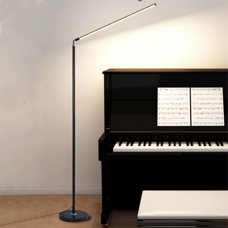 Super Bright LED Floor Lamp - Minimalist Reading Light for Living Room and Bedroom Norenza