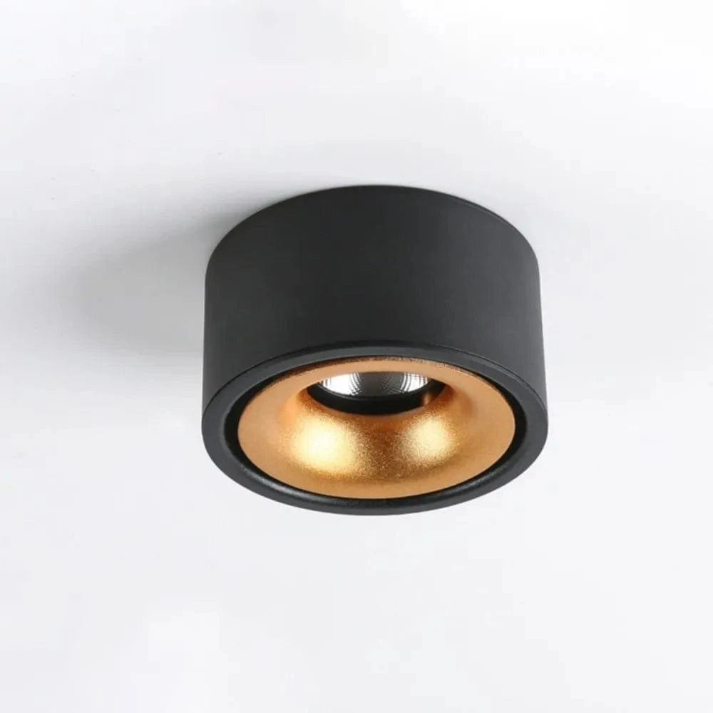 Surface Mount LED Spotlight with Anti-Glare Design Copper Norenza