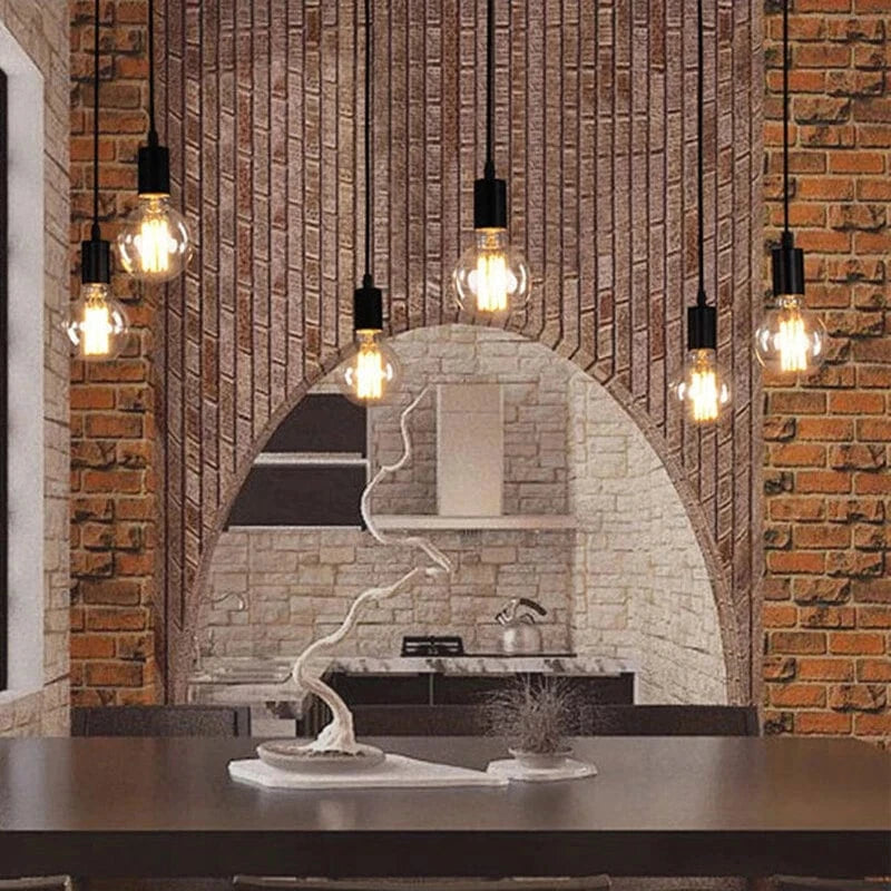 Suspension Design with Cable Hanging Lamps for Dining Norenza