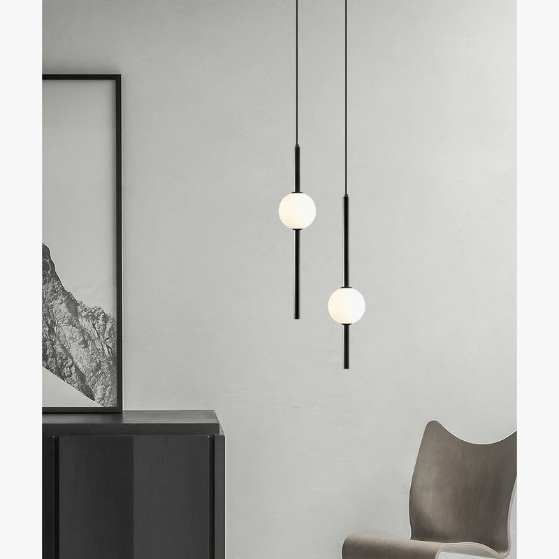 Elegant Fumi Gold Pendant Light