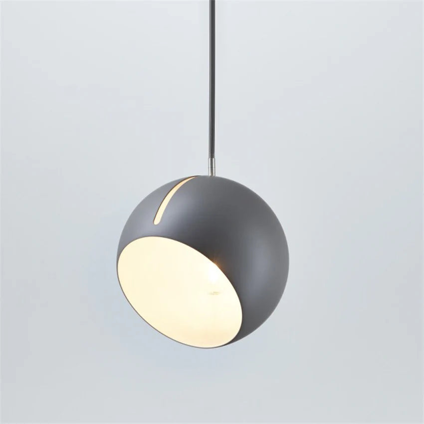 Suspension design à LED en forme de boule dirigeable colorée Hanging