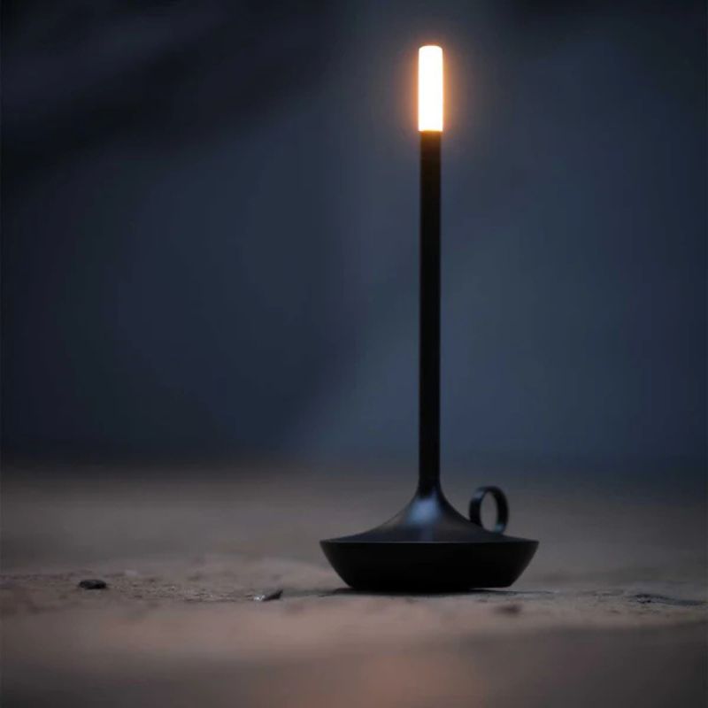 LED bougie lampe de Table de camping-car Rechargeable veilleuse tactile pour la décoration de la maison dîner atmosphère créative lampe de bureau