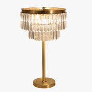 lampe de bureau en cristal de cuivre design moderne luxe