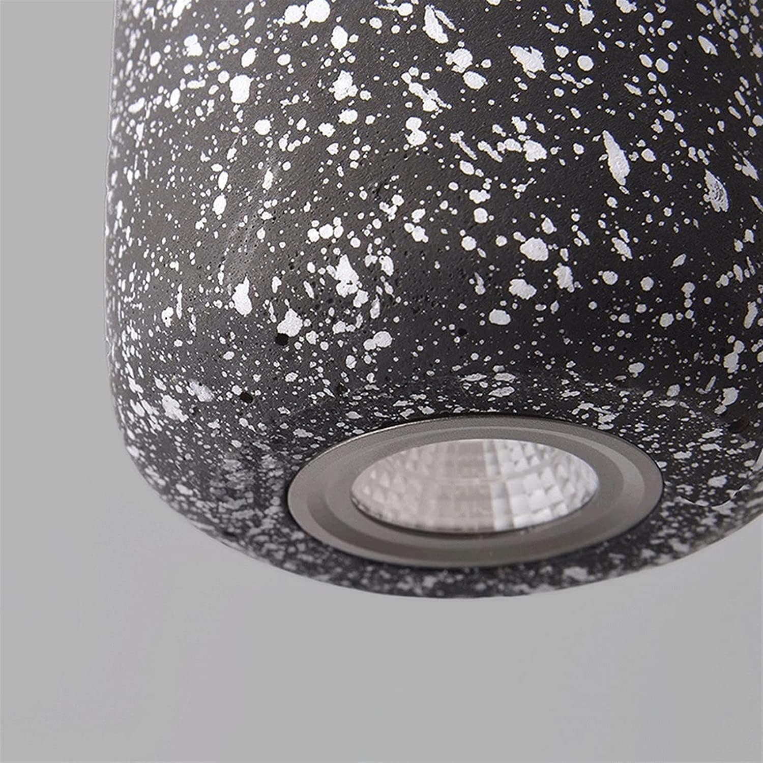 Terrazzo Style LED Cylinder Pendant Light Norenza