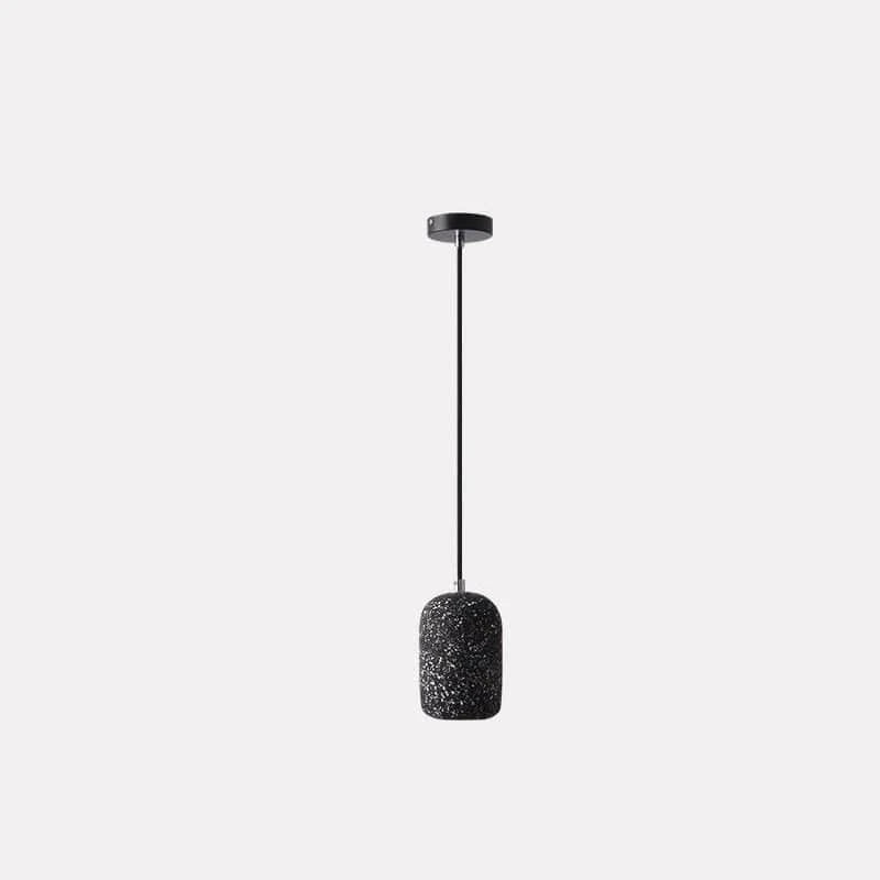 Terrazzo Style LED Cylinder Pendant Light Norenza